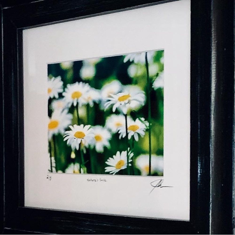 “Nature’s Smile” signed and numbered, limited edition print, No. 2 of 5.